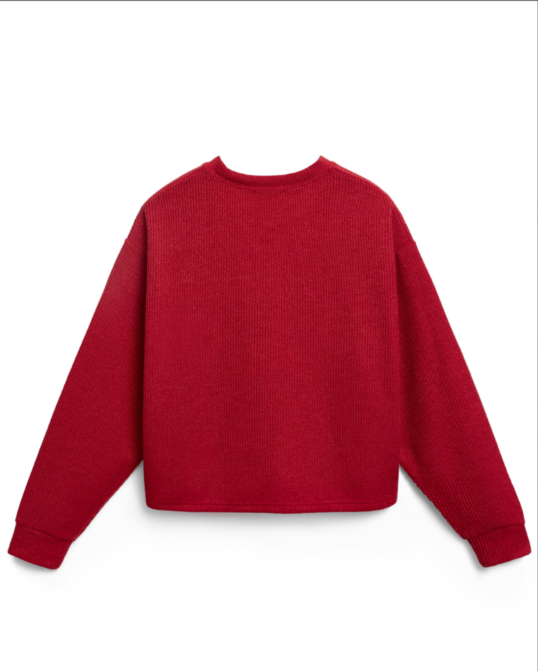 Áo Sweater DirtyCoins Red Gallop - Ảnh 4