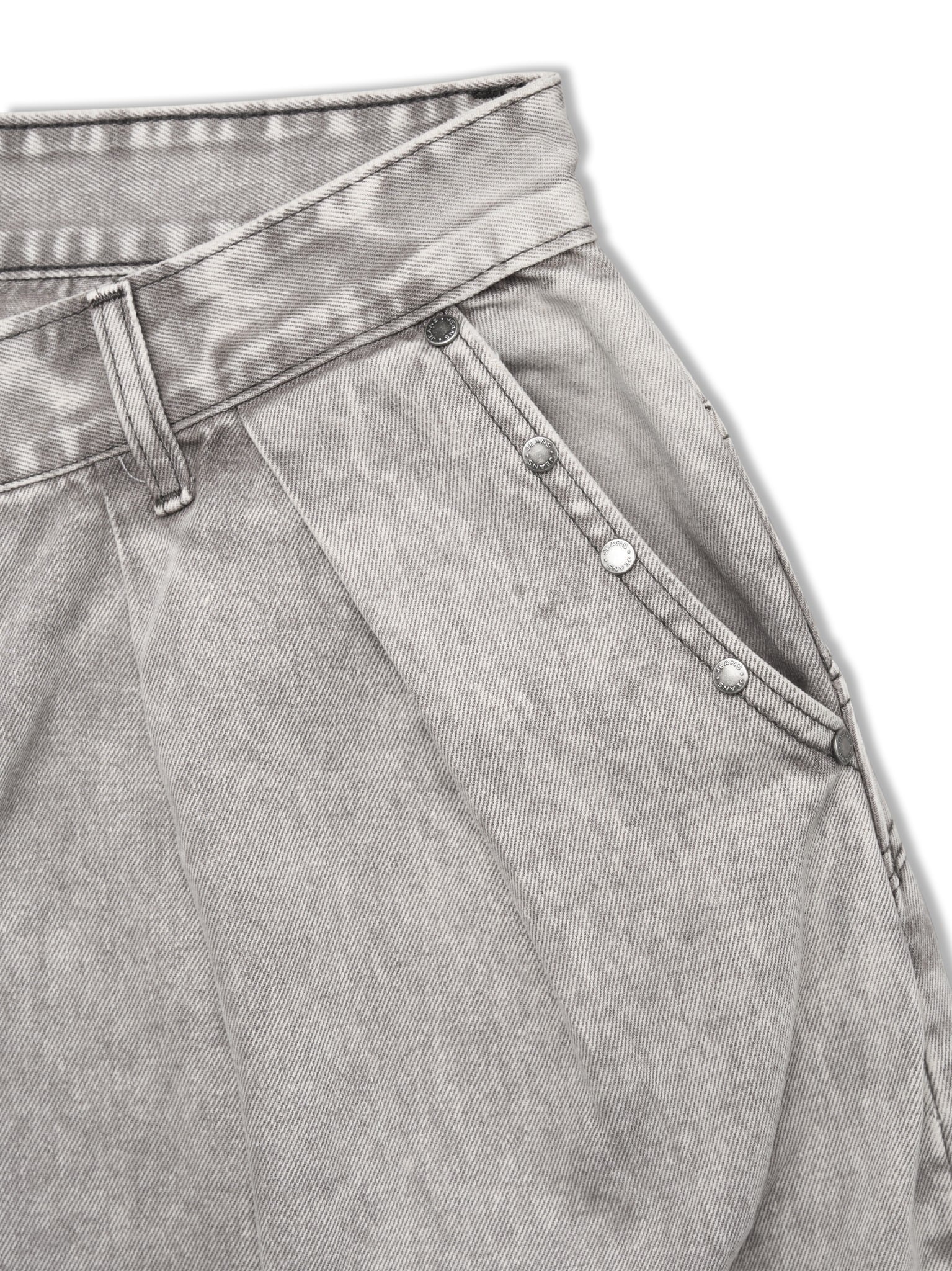 Quần Jean Ống Rộng Nam Dirty Wash - Ảnh 5